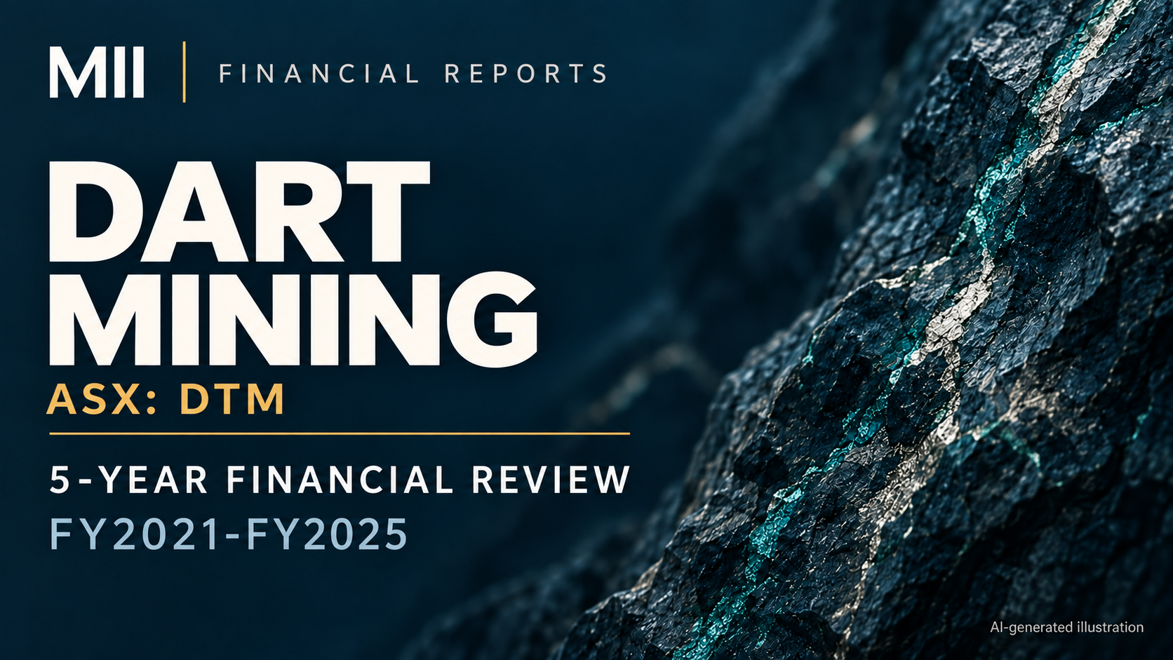 Dart Mining NL (ASX: DTM) financial review, FY2021-FY2025 — AI-generated illustration