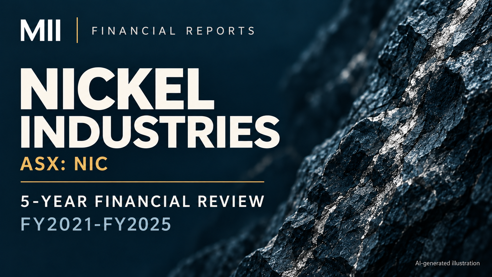 Nickel Industries Limited (ASX: NIC) financial review, FY2021-FY2025 — AI-generated illustration