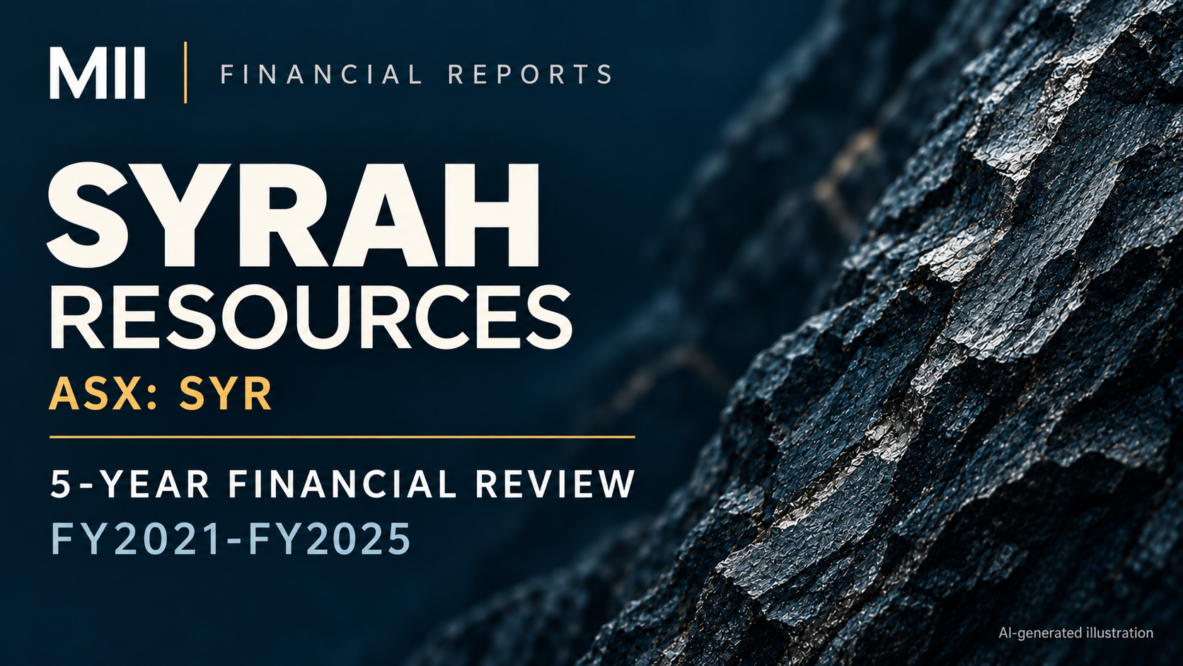 Syrah Resources Limited (ASX: SYR) financial review, FY2021-FY2025 — AI-generated illustration