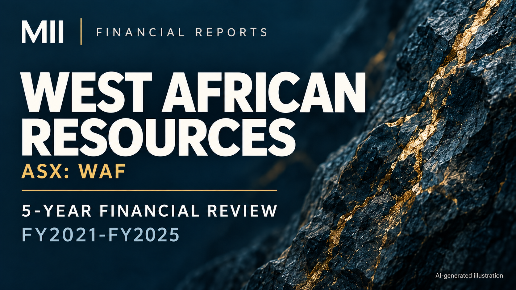 West African Resources Limited (ASX: WAF) financial review, FY2021-FY2025 — AI-generated illustration
