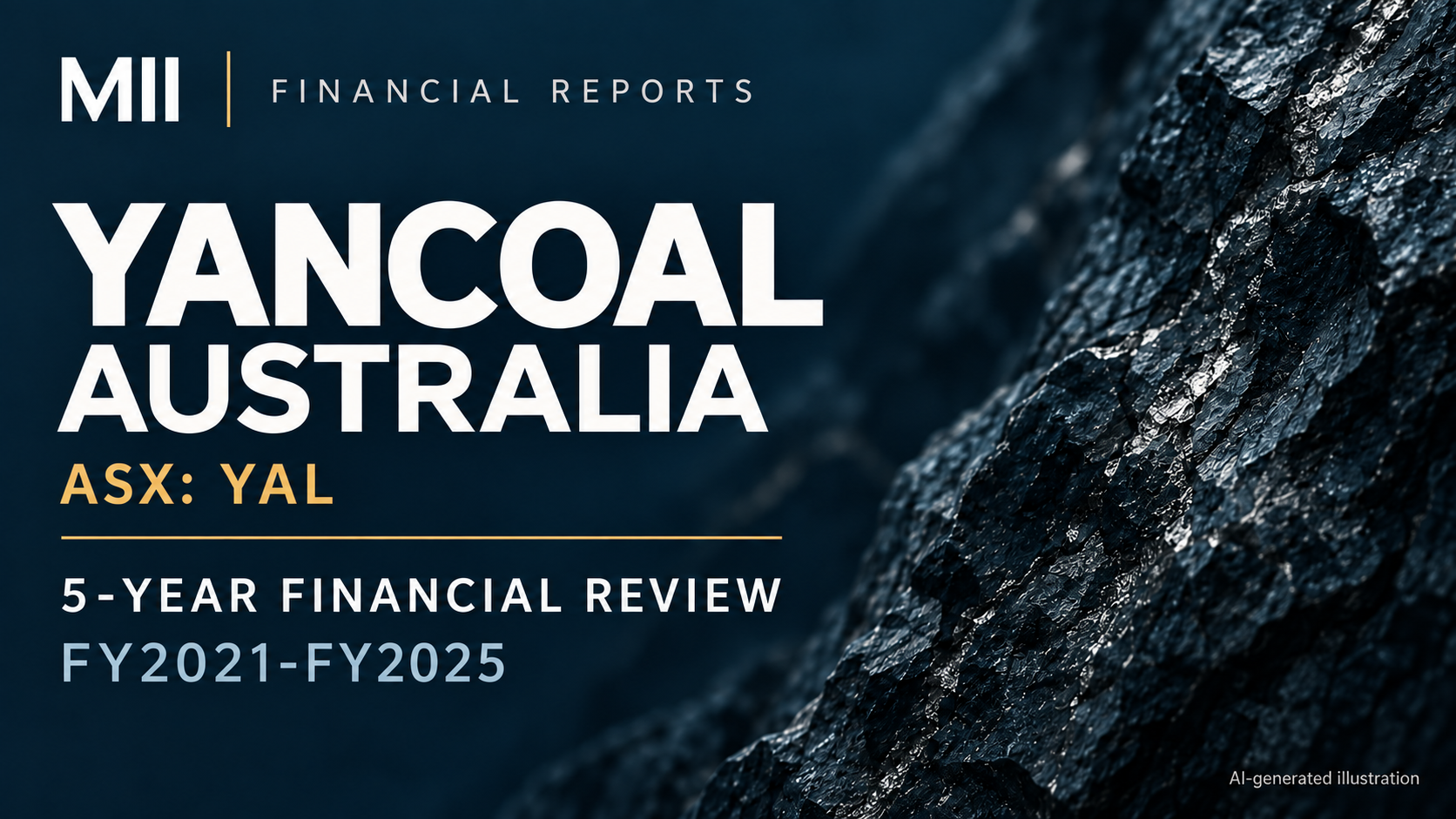 Yancoal Australia Limited (ASX: YAL) financial review, FY2021-FY2025 — AI-generated illustration