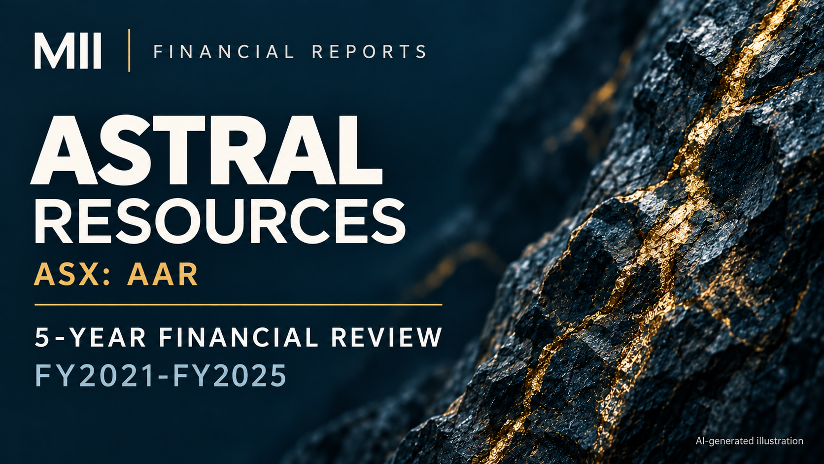 Astral Resources NL (ASX: AAR) financial review, FY2021-FY2025 — AI-generated illustration