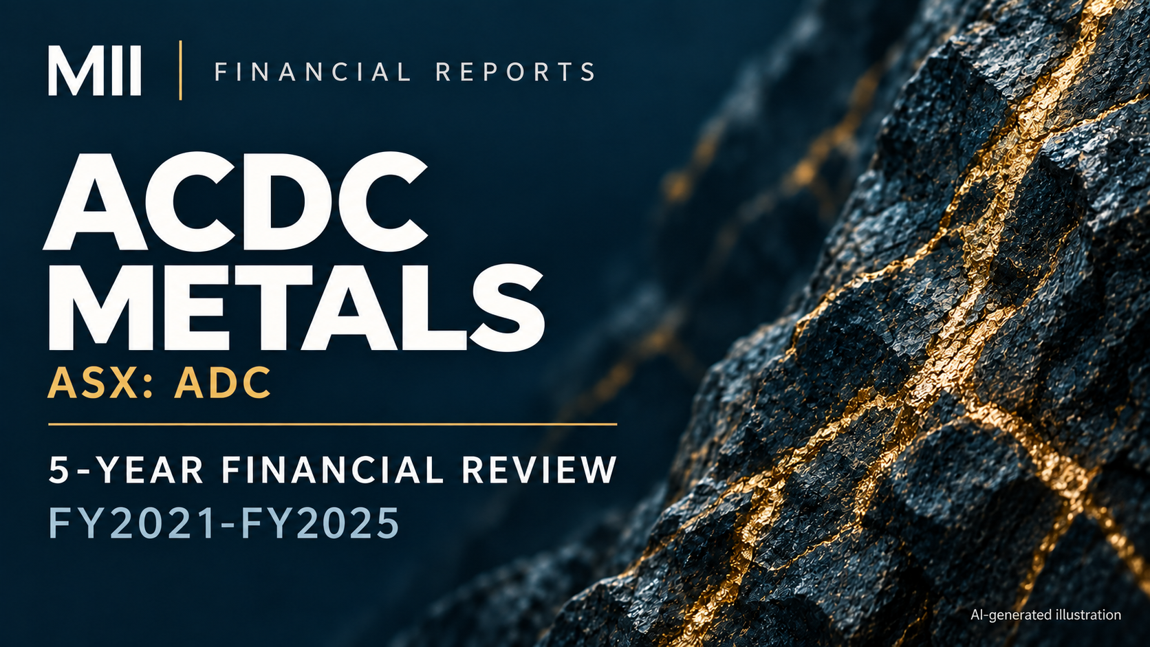 ACDC Metals Ltd (ASX: ADC) financial review, FY2021-FY2025 — AI-generated illustration