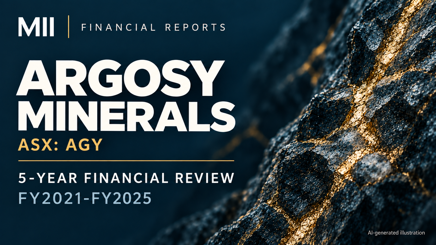 Argosy Minerals Limited (ASX: AGY) financial review, FY2021-FY2025 — AI-generated illustration