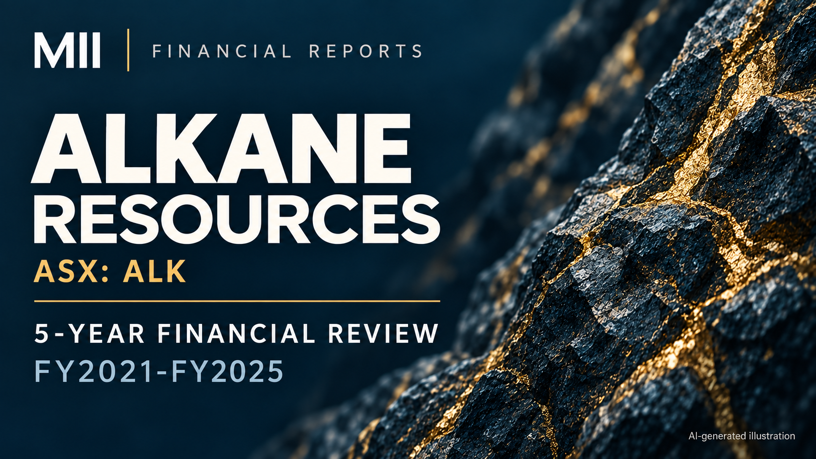 Alkane Resources Limited (ASX: ALK) financial review, FY2021-FY2025 — AI-generated illustration