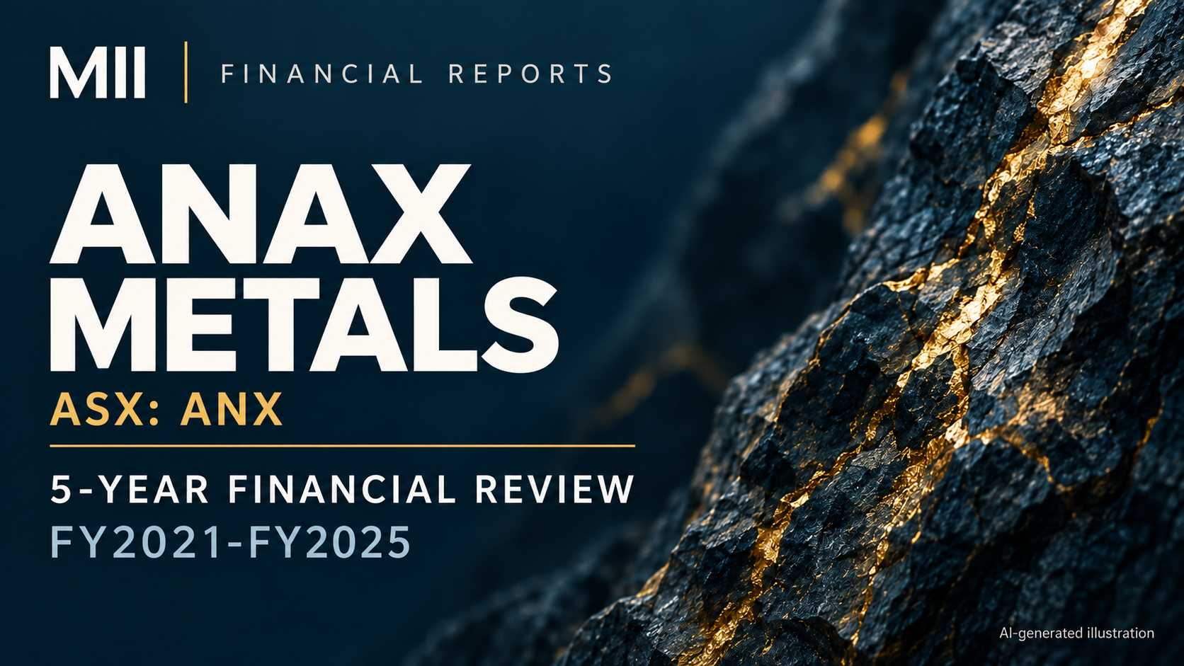 Anax Metals Limited (ASX: ANX) financial review, FY2021-FY2025 — AI-generated illustration