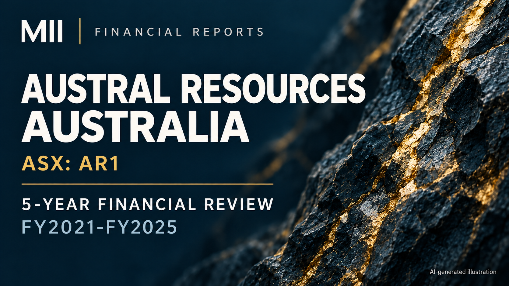 Austral Resources Australia Ltd (ASX: AR1) financial review, FY2021-FY2025 — AI-generated illustration
