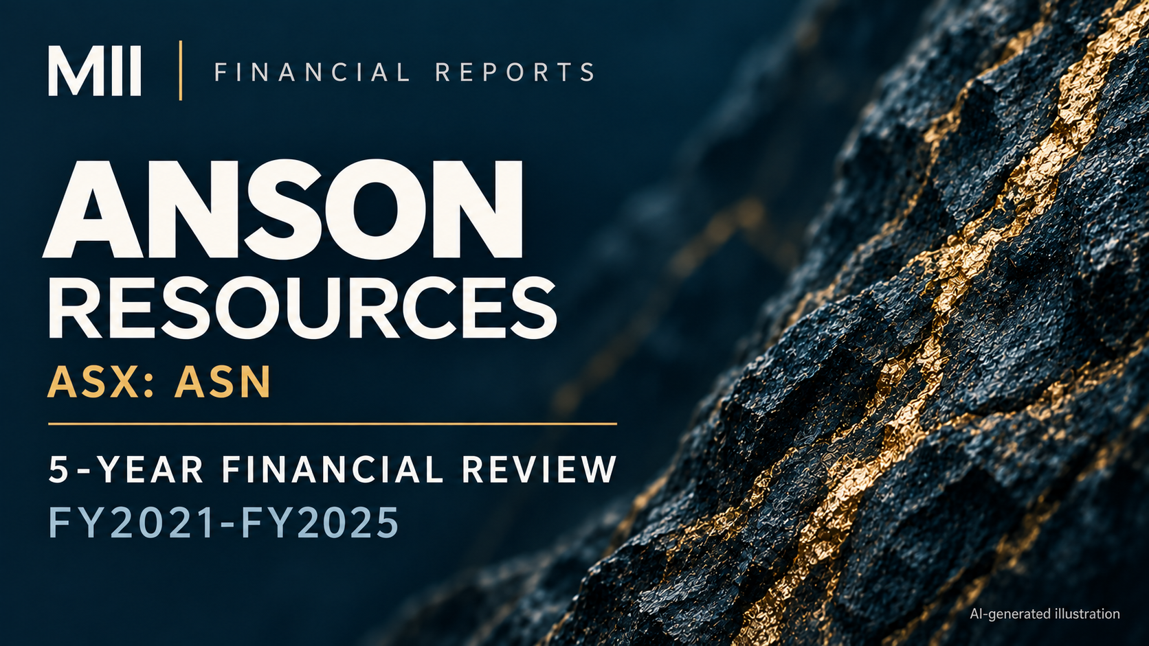 Anson Resources Limited (ASX: ASN) financial review, FY2021-FY2025 — AI-generated illustration