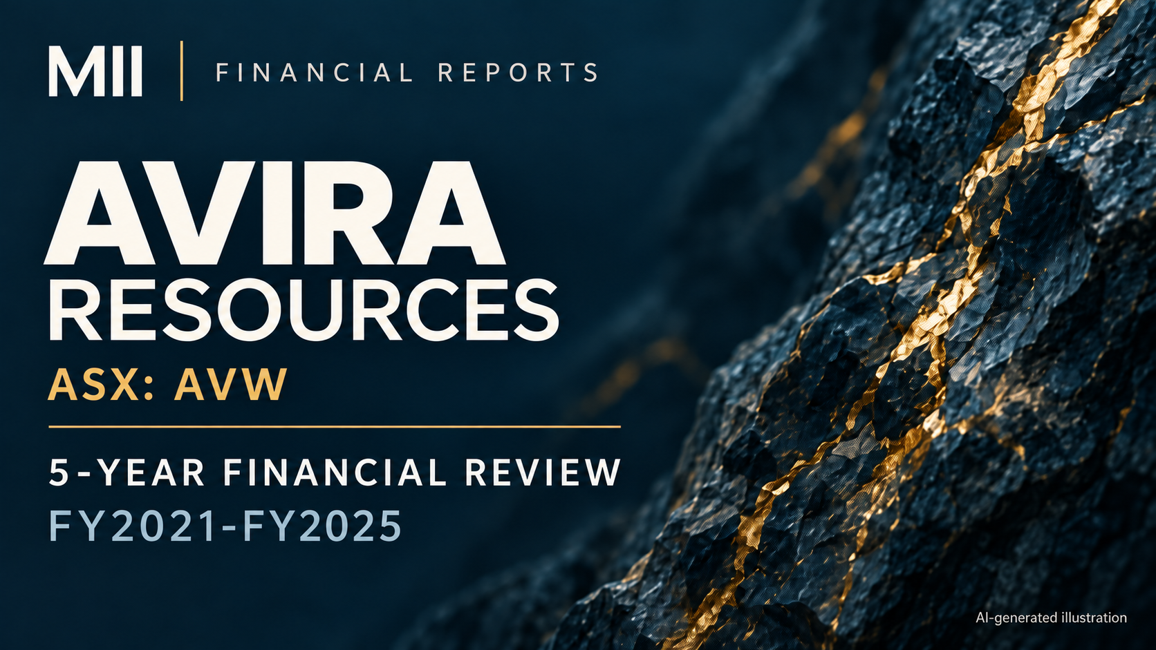 Avira Resources Limited (ASX: AVW) financial review, FY2021-FY2025 — AI-generated illustration