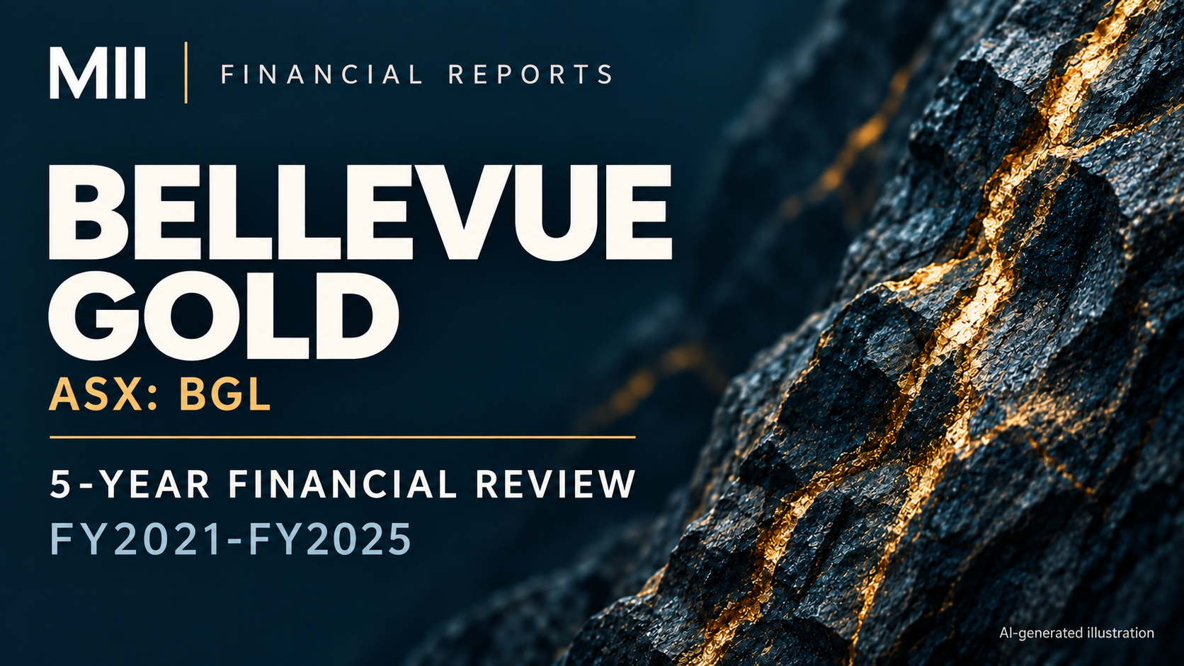 Bellevue Gold Limited (ASX: BGL) financial review, FY2021-FY2025 — AI-generated illustration