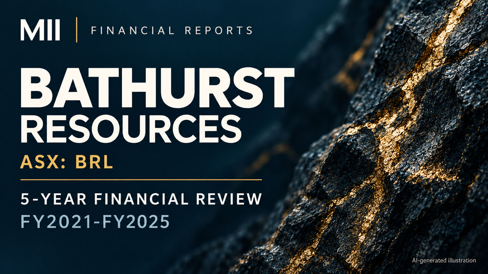 Bathurst Resources (ASX: BRL) financial review, FY2021-FY2025 — AI-generated illustration