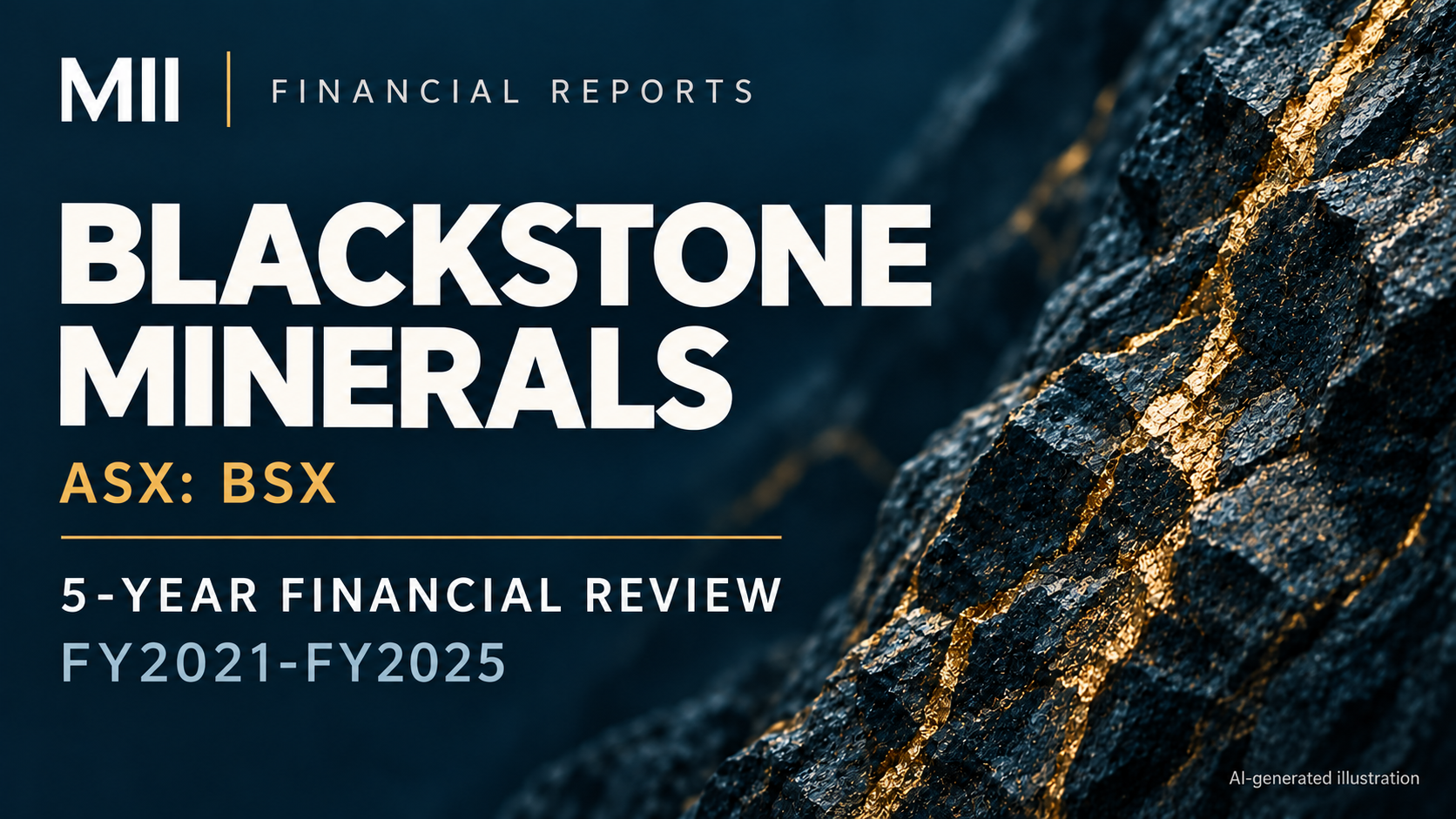 Blackstone Minerals (ASX: BSX) financial review, FY2021-FY2025 — AI-generated illustration