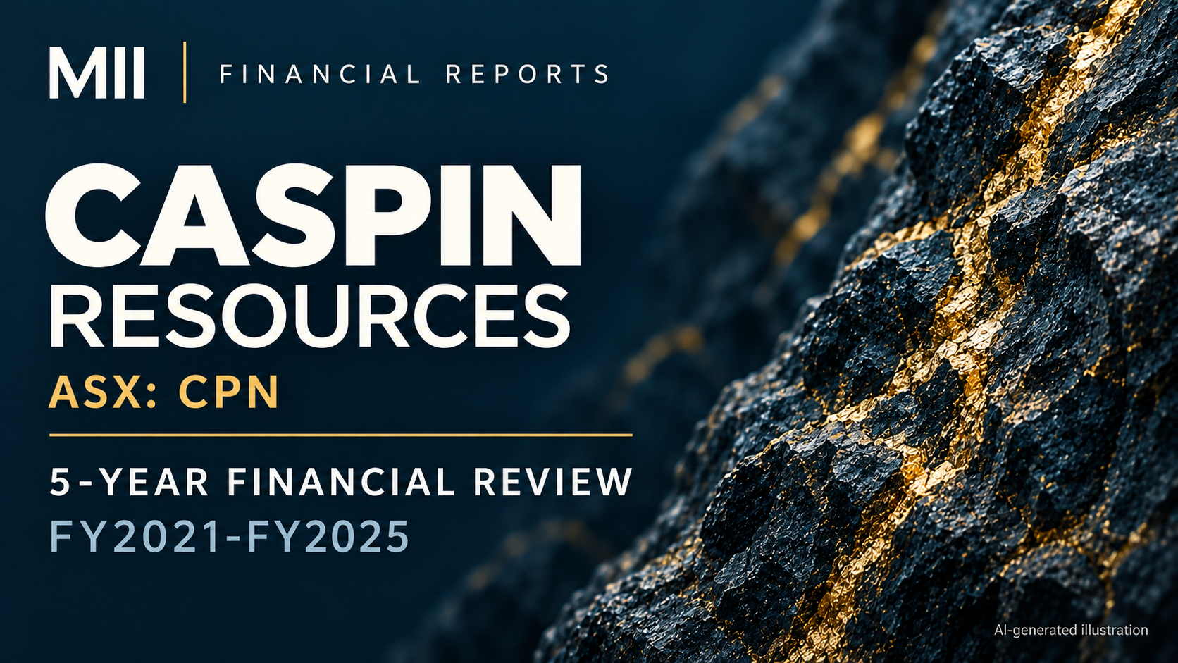Caspin Resources (ASX: CPN) financial review, FY2021-FY2025 — AI-generated illustration