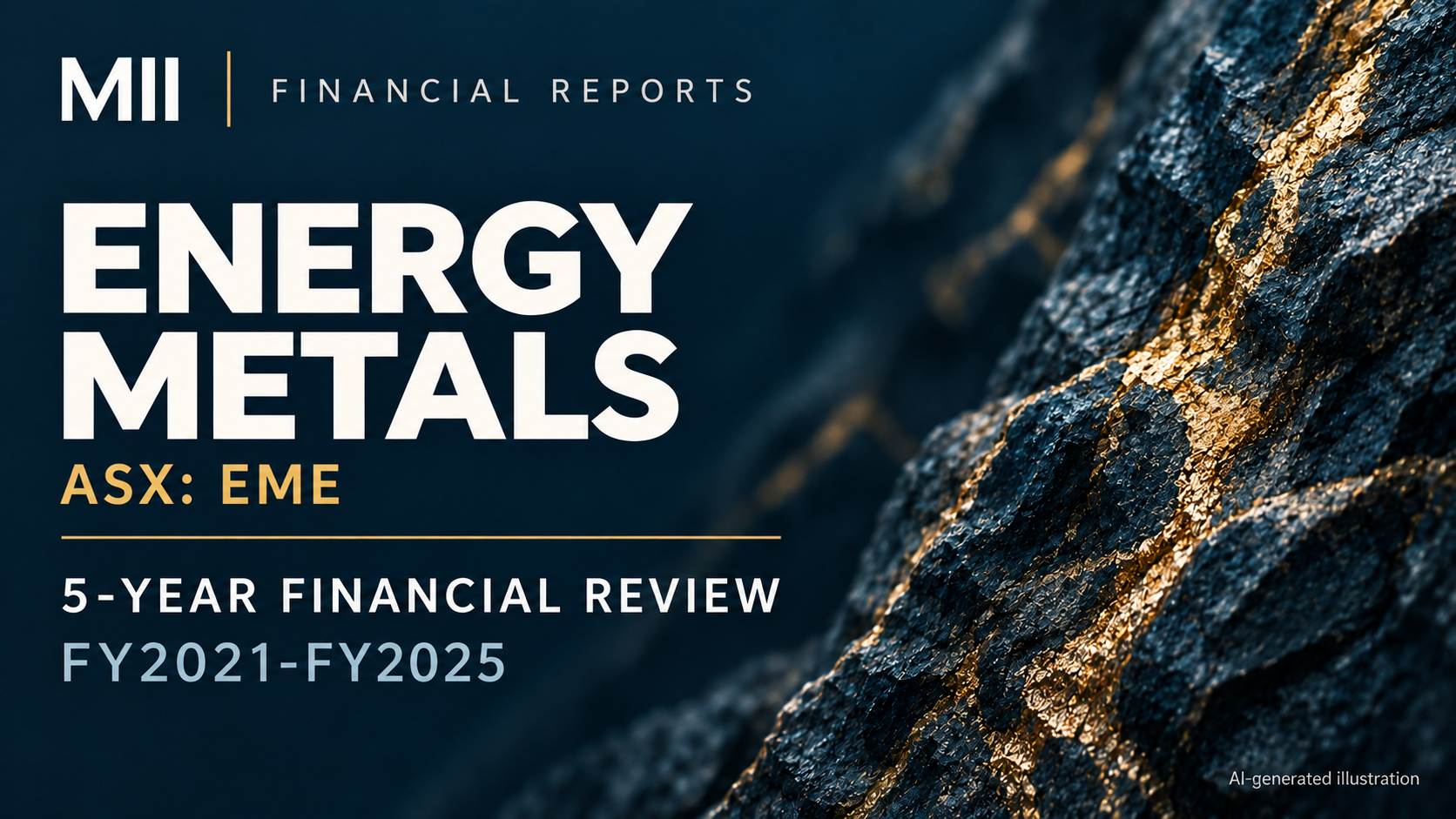 Energy Metals (ASX: EME) financial review, FY2021-FY2025 — AI-generated illustration
