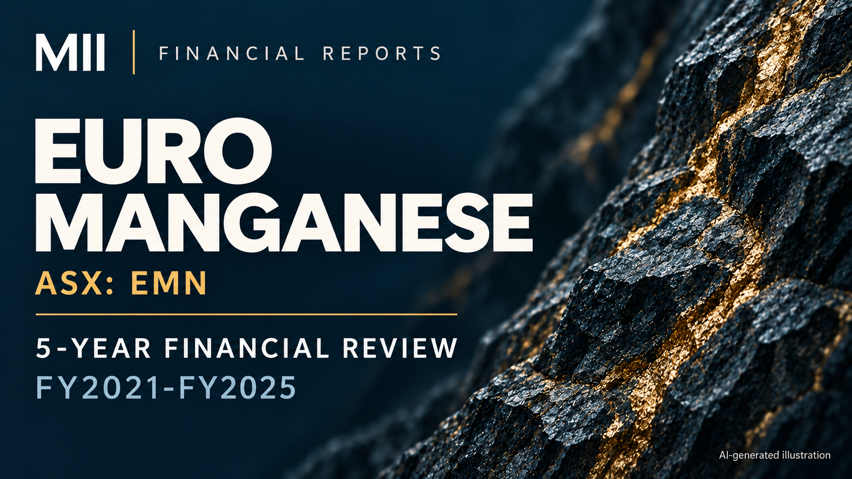 Euro Manganese (ASX: EMN) financial review, FY2021-FY2025 — AI-generated illustration