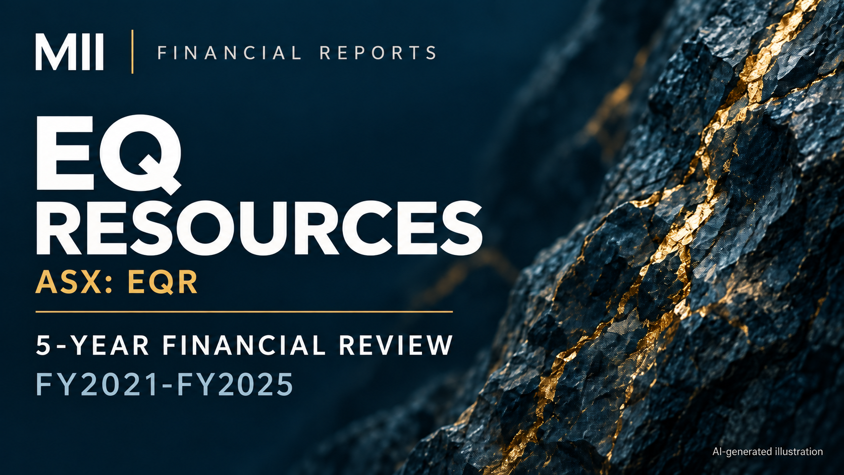 EQ Resources (ASX: EQR) financial review, FY2021-FY2025 — AI-generated illustration