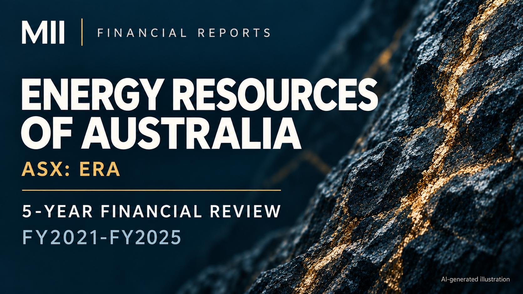 Energy Resources of Australia (ASX: ERA) financial review, FY2021-FY2025 — AI-generated illustration