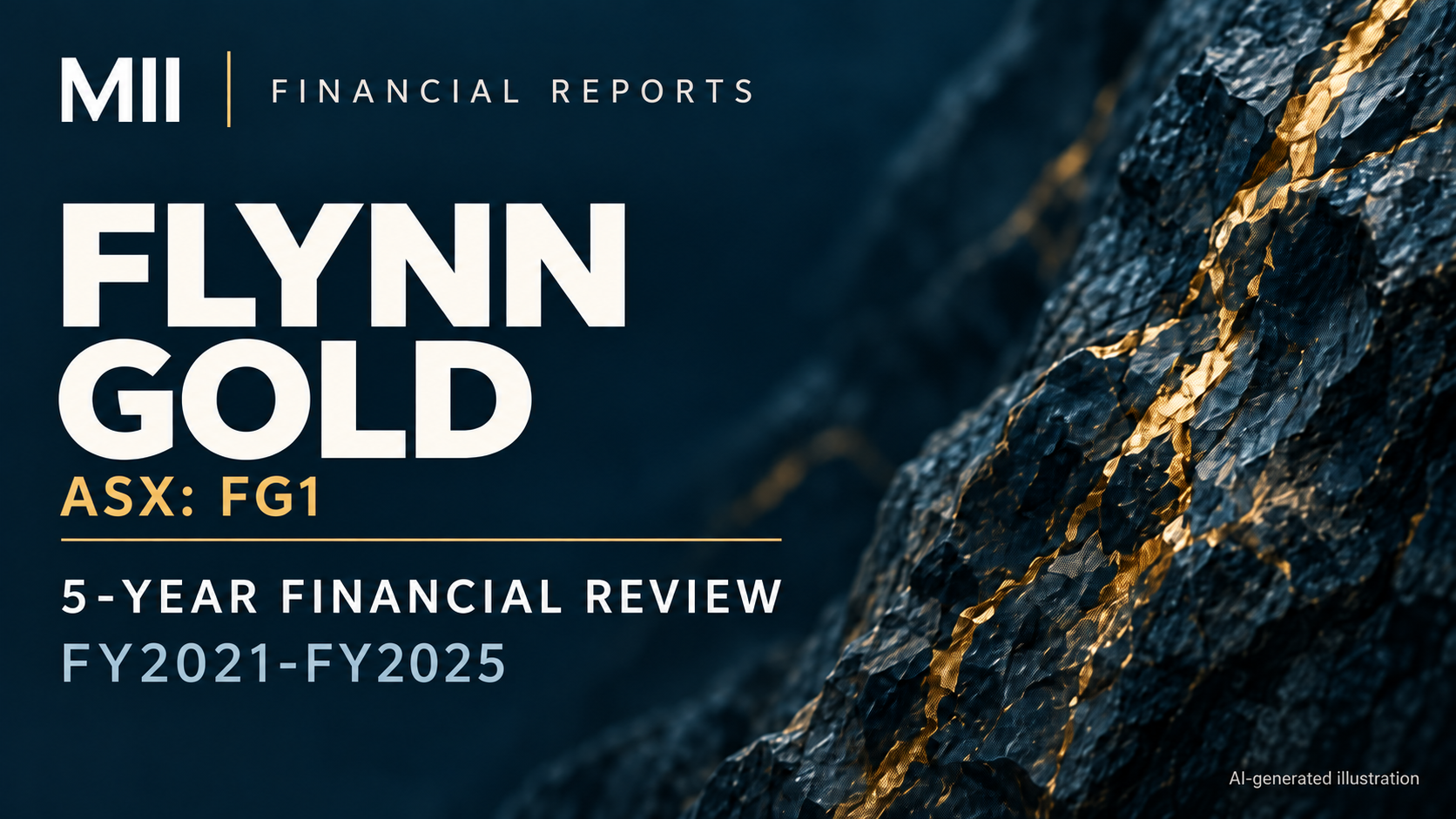 Flynn Gold (ASX: FG1) financial review, FY2021-FY2025 — AI-generated illustration