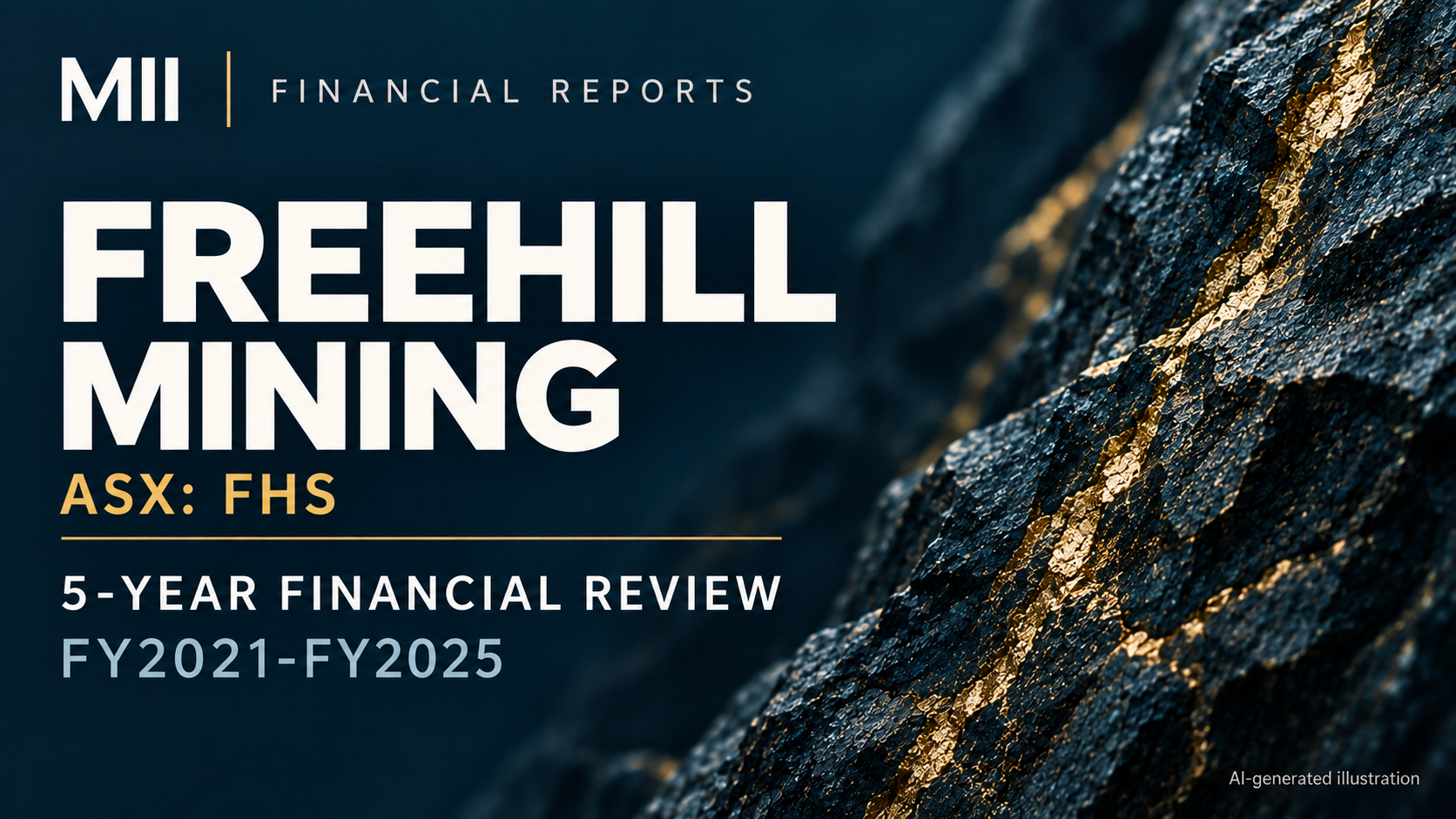 Freehill Mining (ASX: FHS) financial review, FY2021-FY2025 — AI-generated illustration
