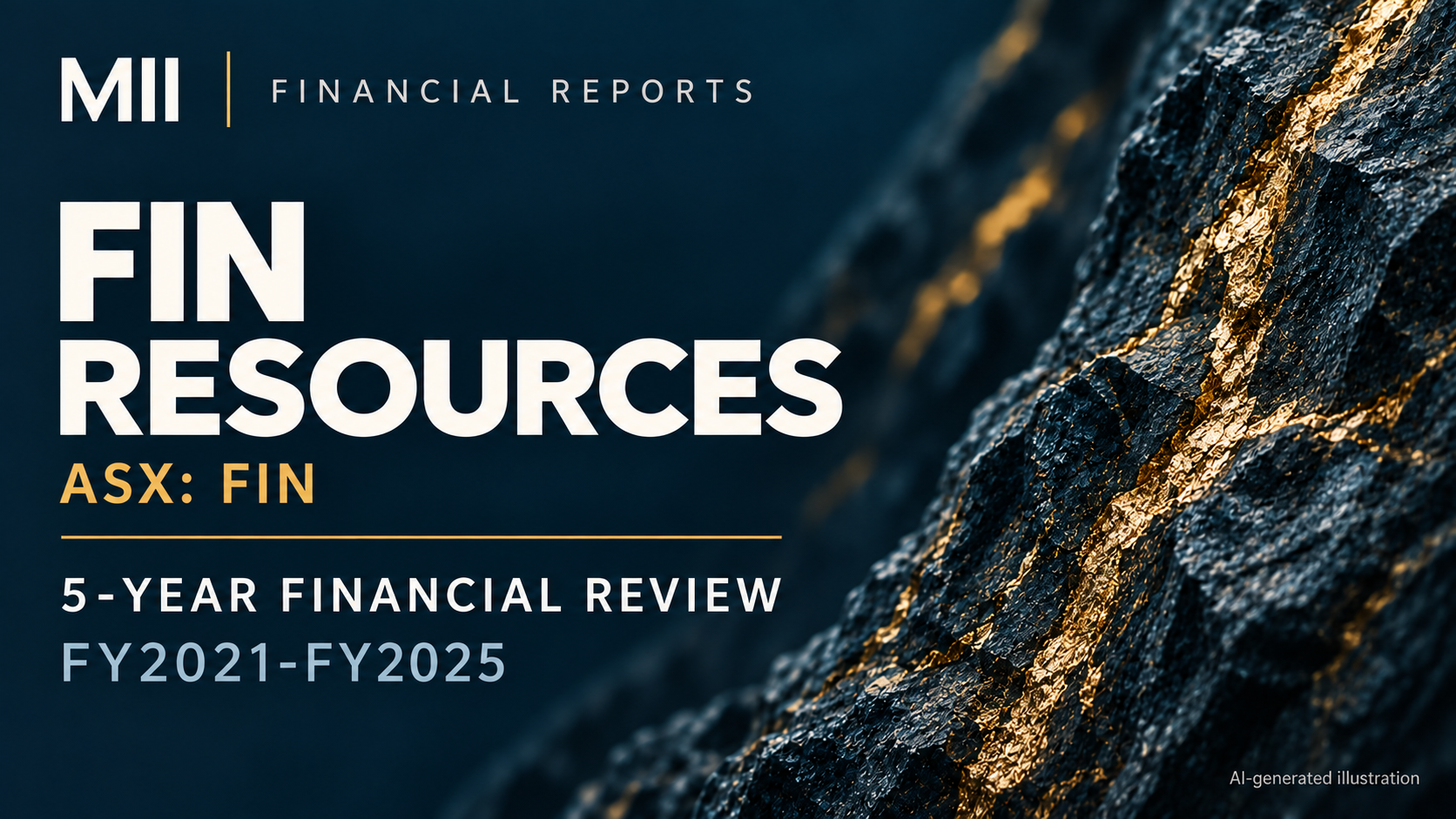 Fin Resources (ASX: FIN) financial review, FY2021-FY2025 — AI-generated illustration
