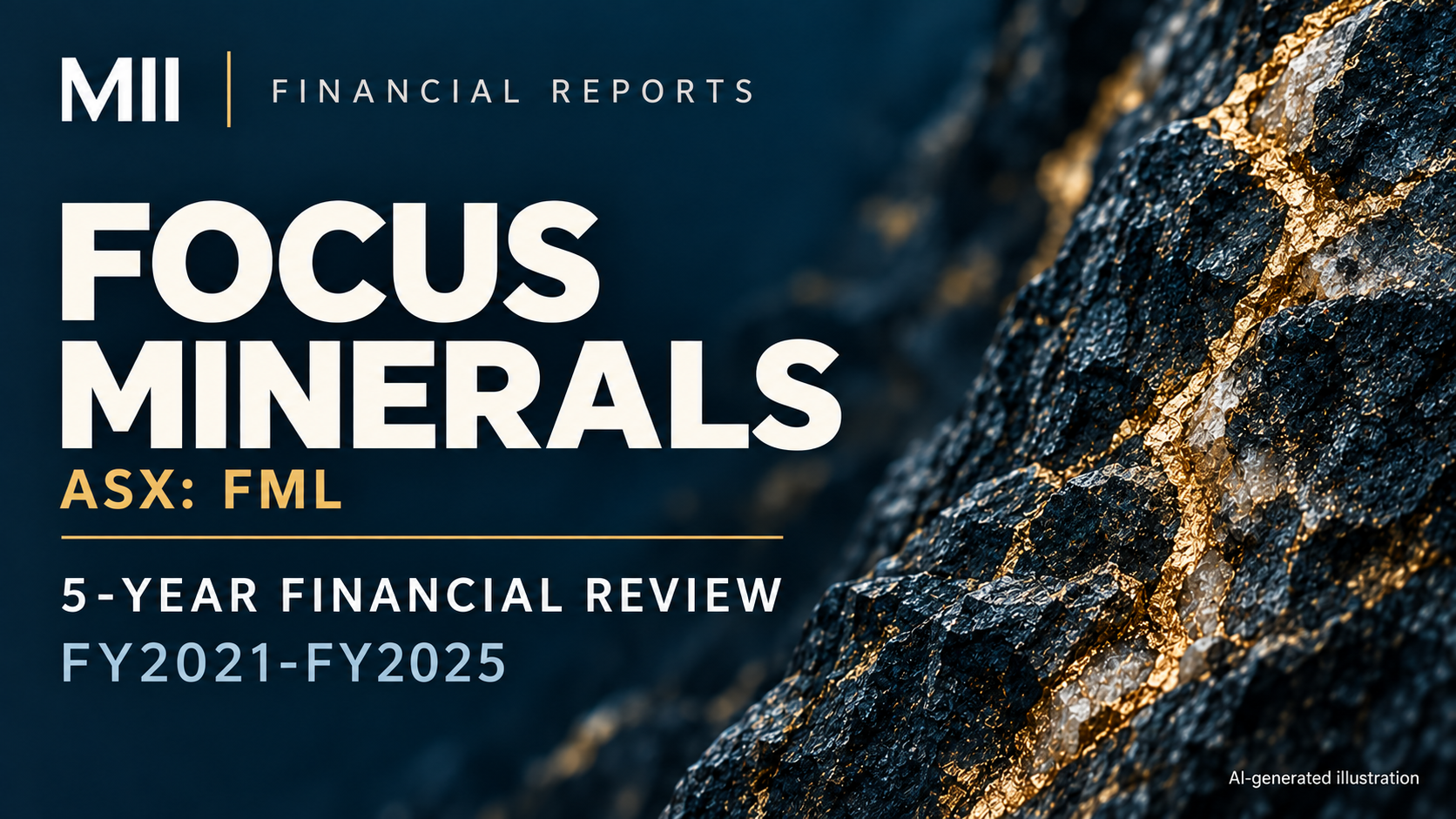 Focus Minerals (ASX: FML) financial review, FY2021-FY2025 — AI-generated illustration