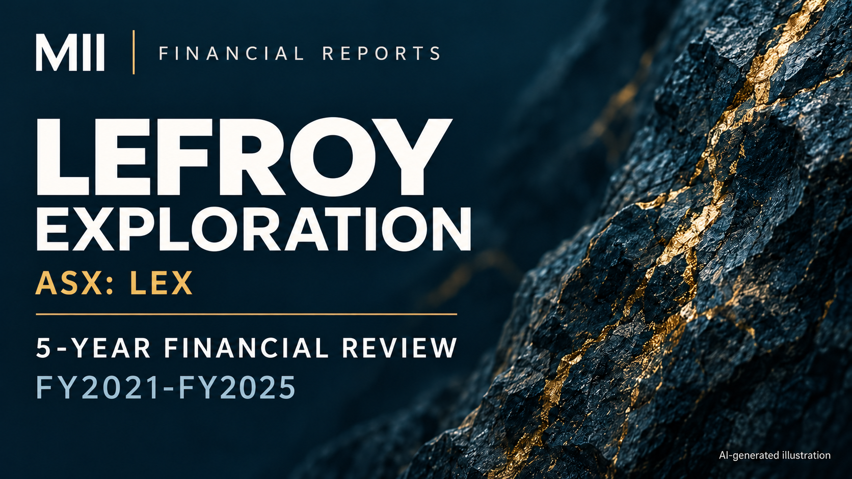 Lefroy Exploration Limited (ASX: LEX) financial review, FY2021-FY2025 — AI-generated illustration