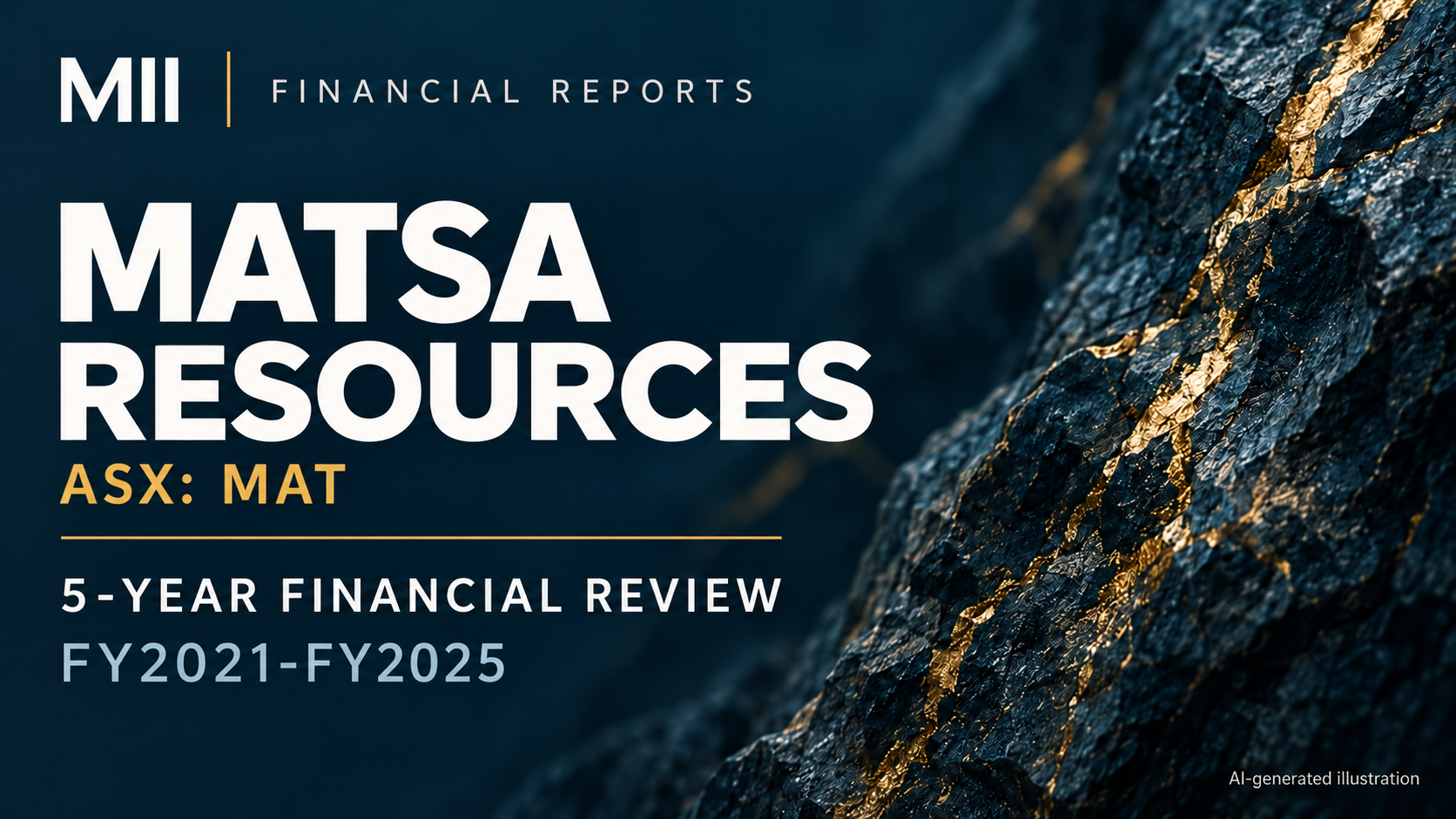 Matsa Resources Limited (ASX: MAT) financial review, FY2021-FY2025 — AI-generated illustration